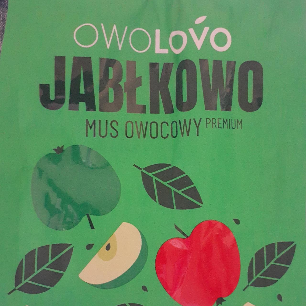 Zdjęcia - Jabłkowo mus owocowy premium Owolovo