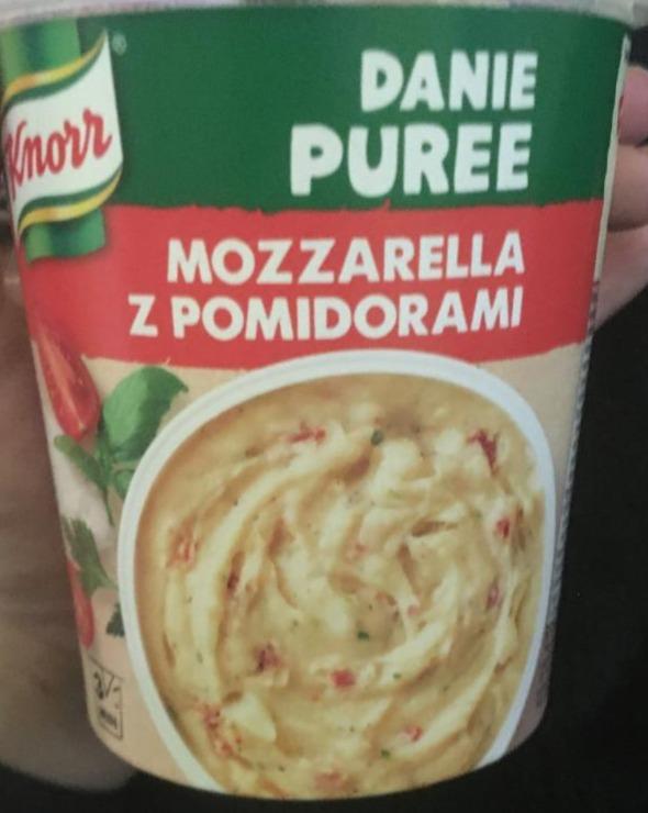 Zdjęcia - Knorr Danie Puree Mozzarella z pomidorami 51 g