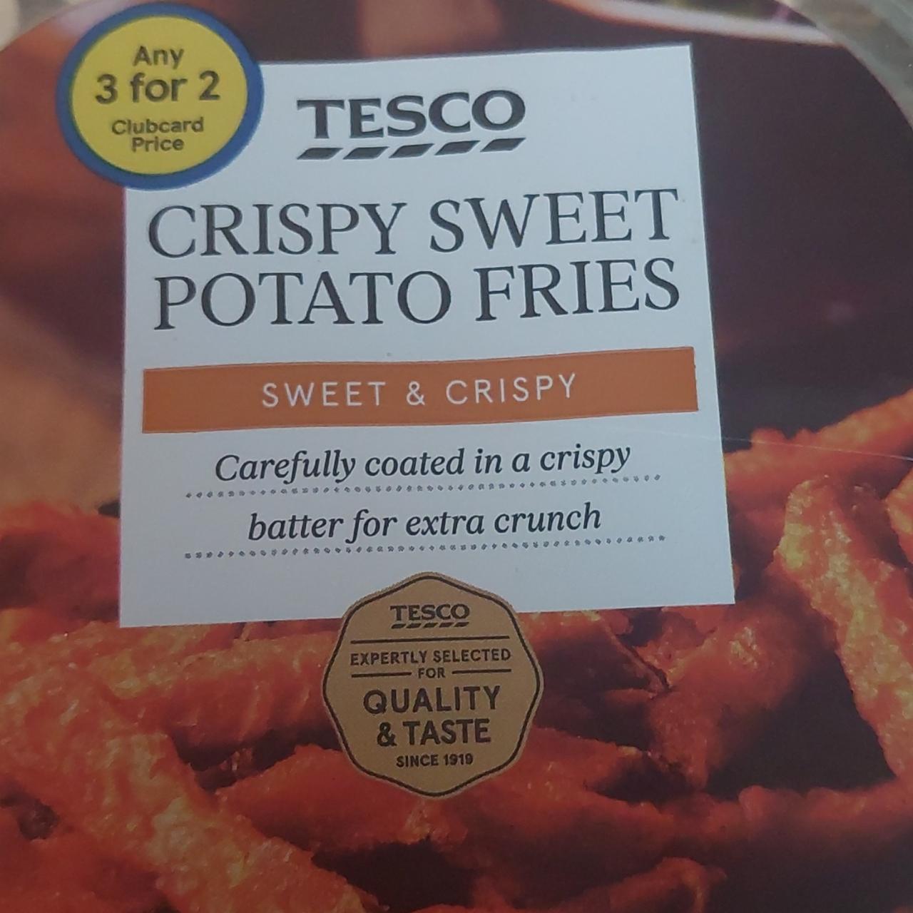 Zdjęcia - Crispy sweet potato fries Tesco