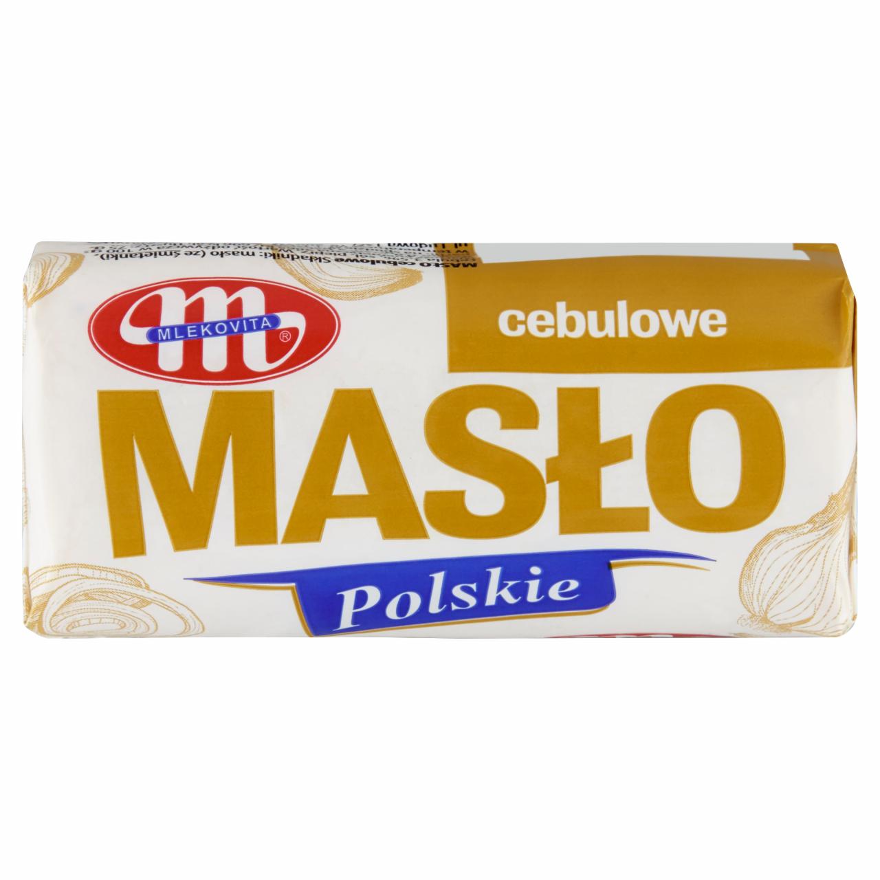 Zdjęcia - Mlekovita Masło Polskie cebulowe 80 g