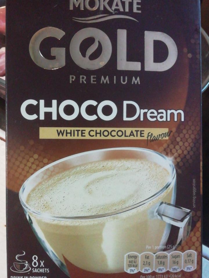Zdjęcia - Mokate gold premium choco dream o smaku białej czekolady