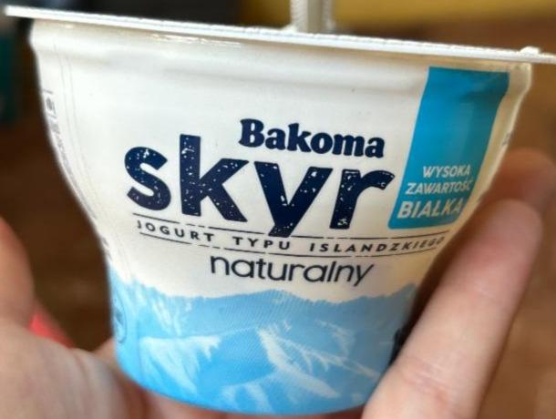 Zdjęcia - Bakoma Skyr Jogurt typu islandzkiego naturalny 150 g