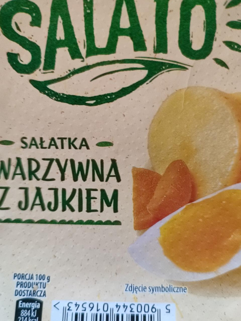 Zdjęcia - Salato Sałatka warzywna z jajkiem