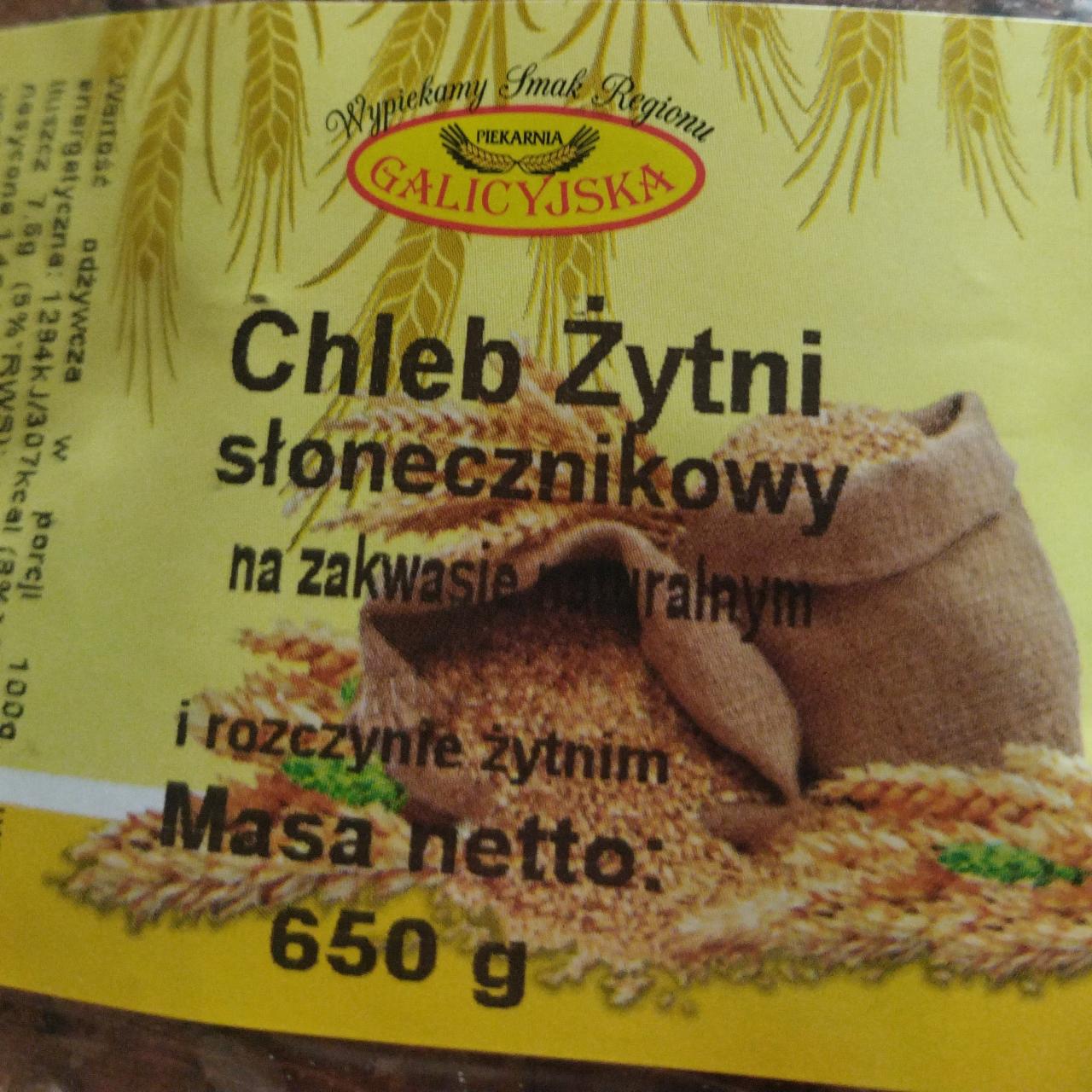 Zdjęcia - Chleb żytni ze słonecznikiem Galicyjska