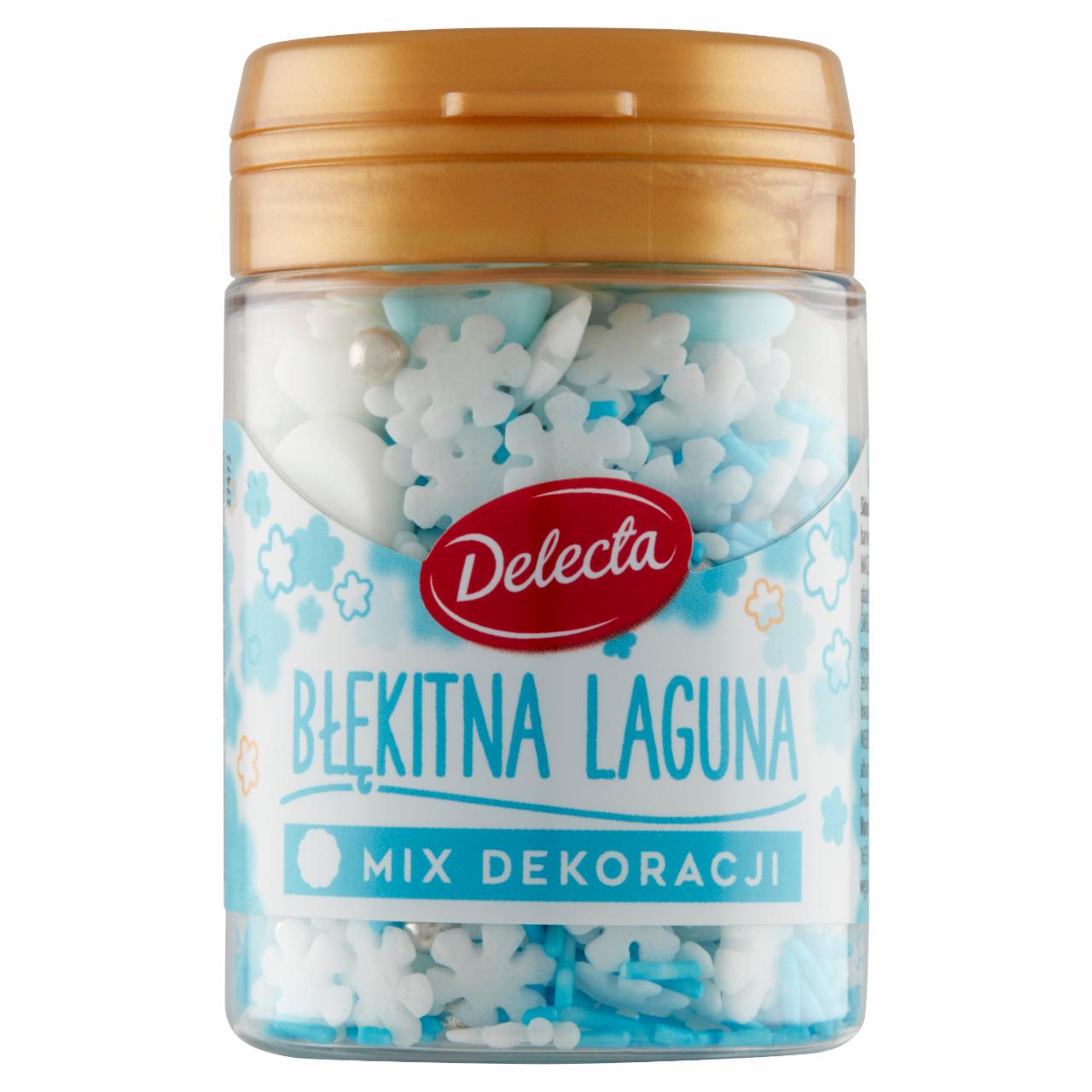 Zdjęcia - Delecta Mix dekoracji błękitna laguna 55 g