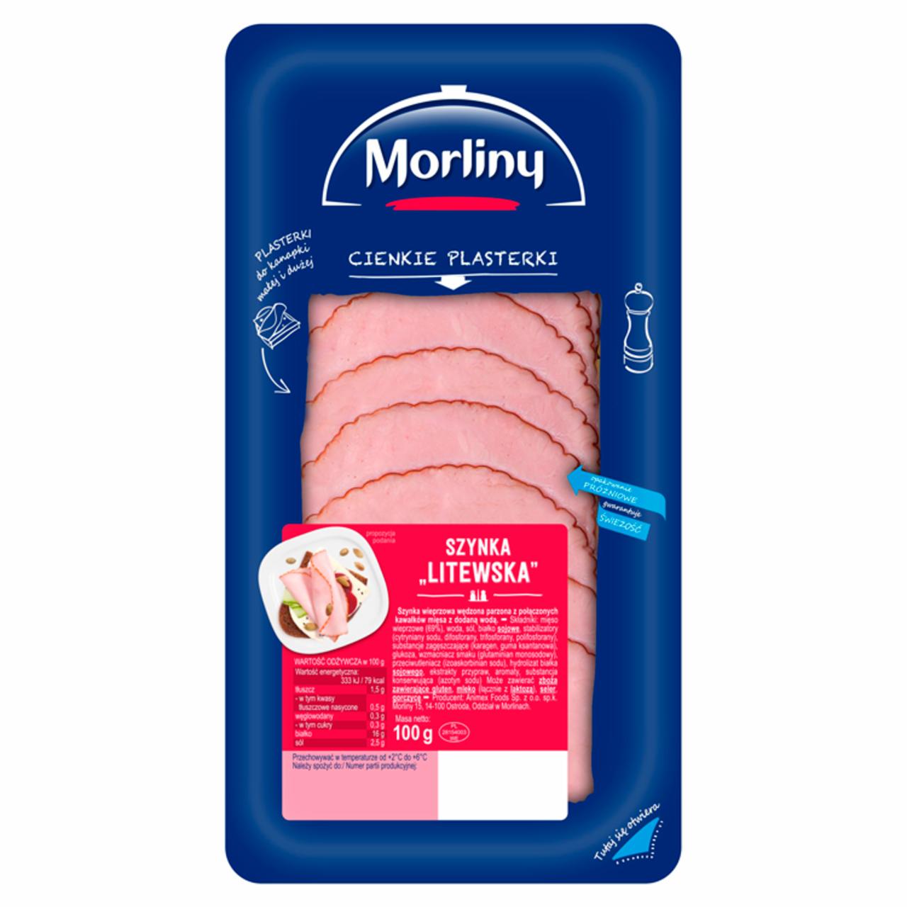 Zdjęcia - Morliny Szynka litewska 100 g