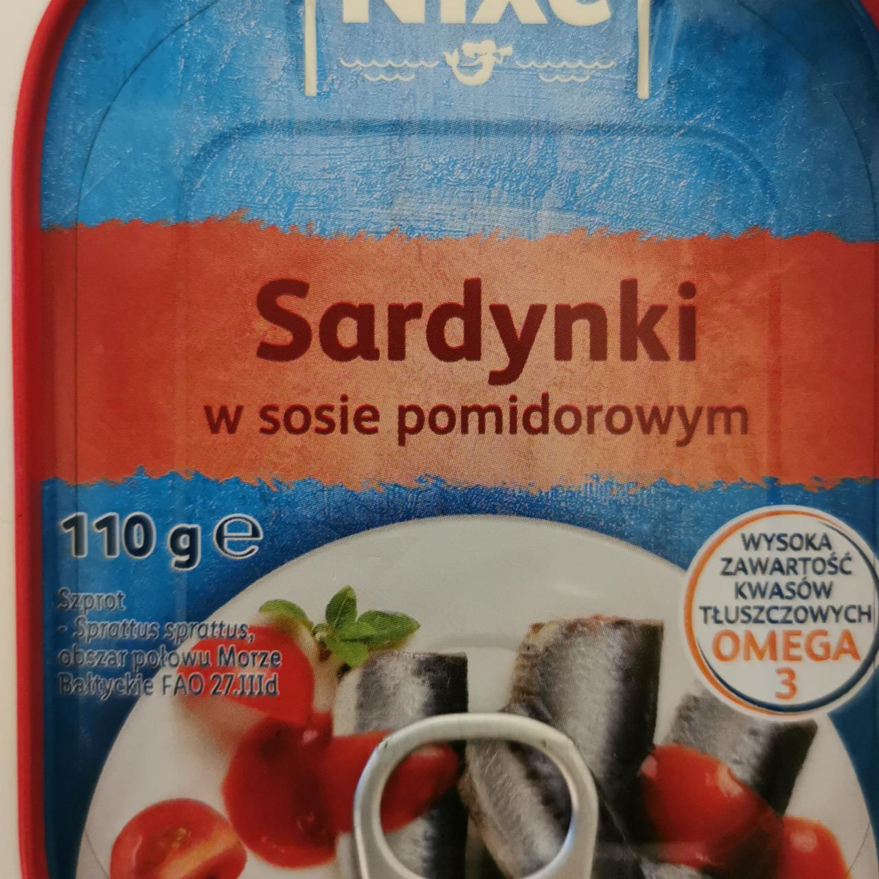 Zdjęcia - Sardynki w sosie pomidorowym Nixe