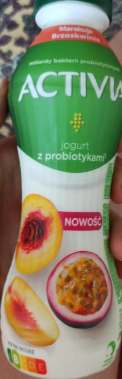 Zdjęcia - Jogurt marakuja brzoskwinia Activia