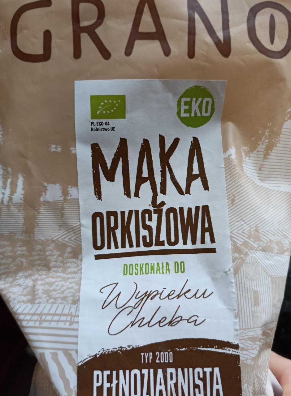 Zdjęcia - mąka orkiszowa typ 2000 Pełnoziarnista grano