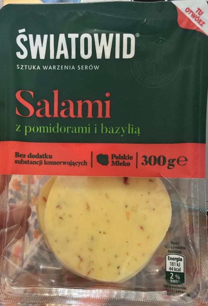 Zdjęcia - Salami z pomidorami i bazylią Światowid