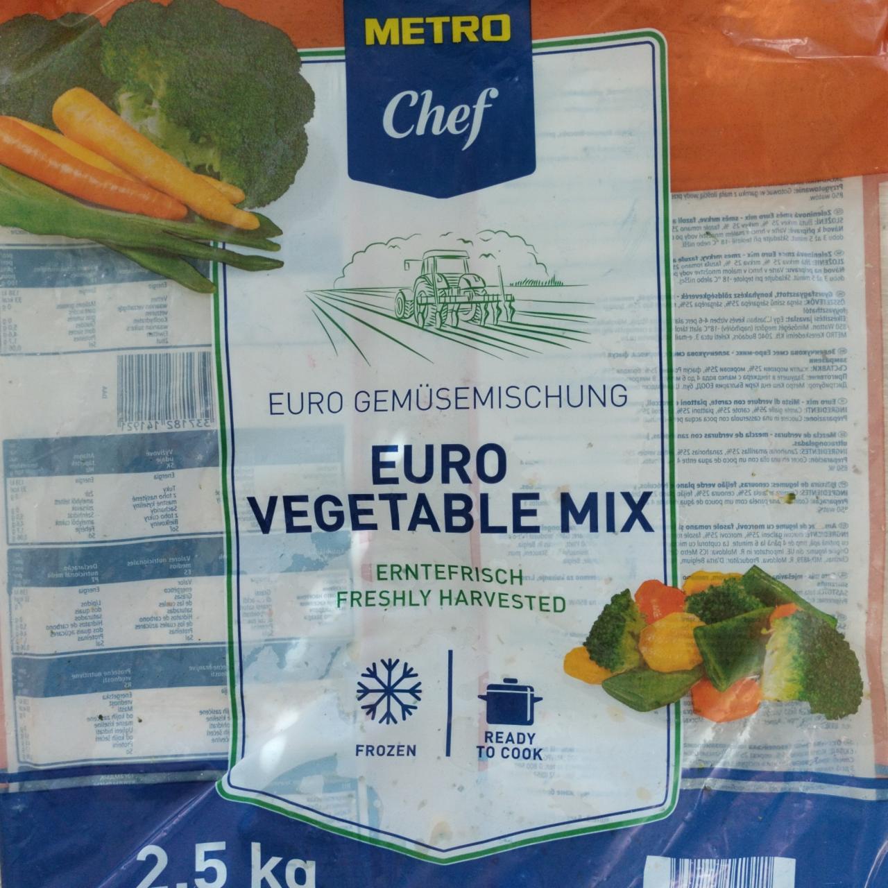 Zdjęcia - Euro vegetable mix Metro Chef