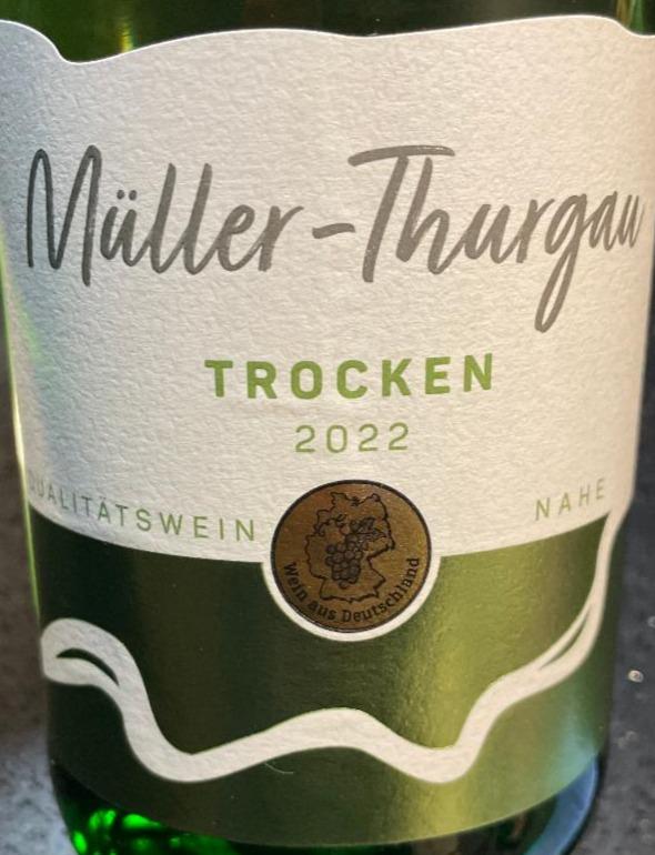 Zdjęcia - Müller Thurgau trocken Weißwein