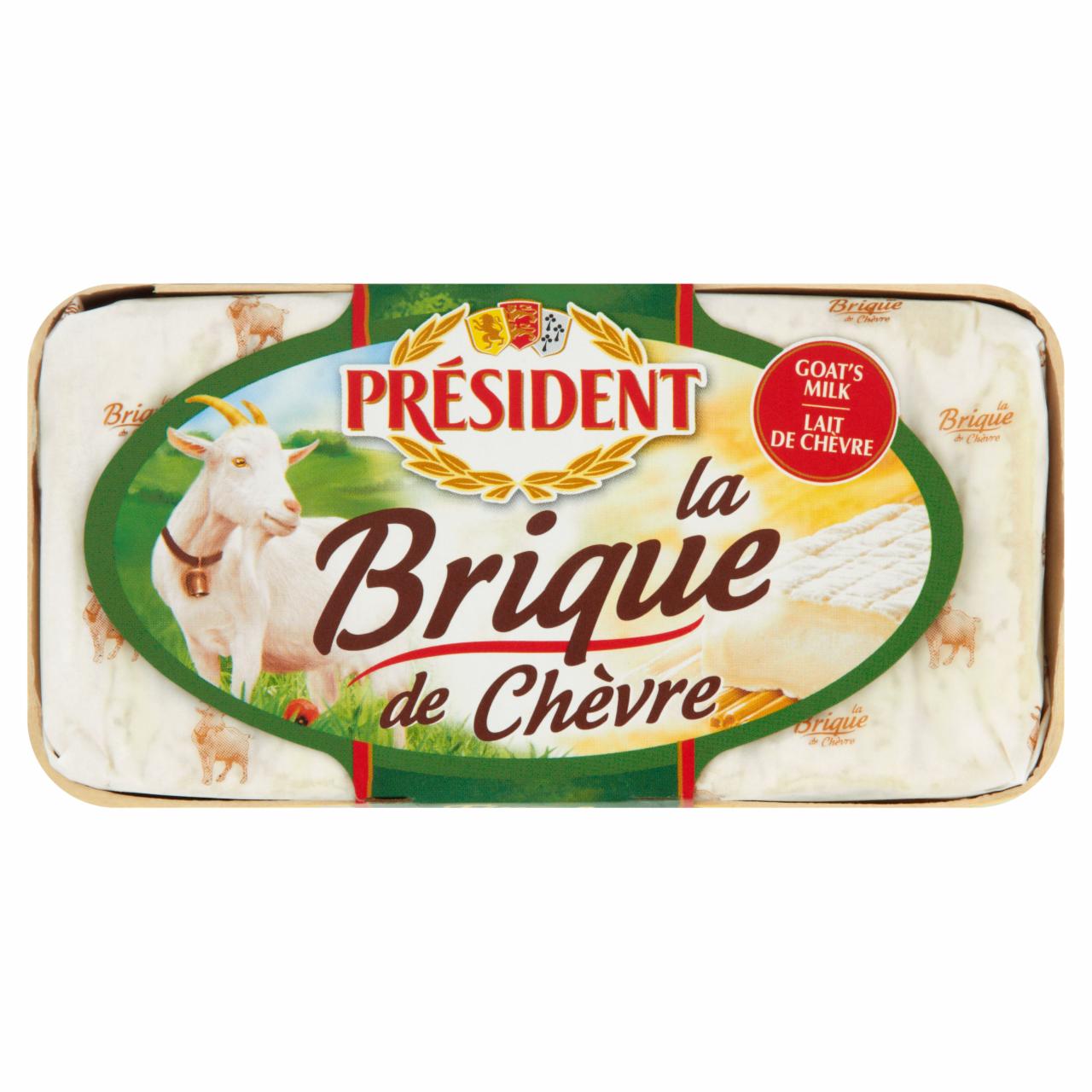 Zdjęcia - Président La Brique de Chèvre Ser pleśniowy z mleka koziego 150g