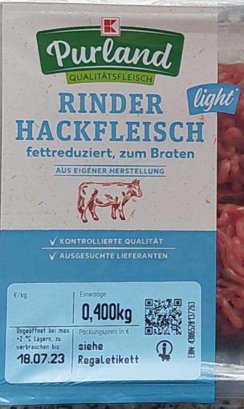 Zdjęcia - Rinder hackfleisch Light Purland