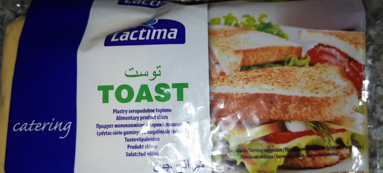 Zdjęcia - Toast Catering Plastry seropodobne topione Lactima