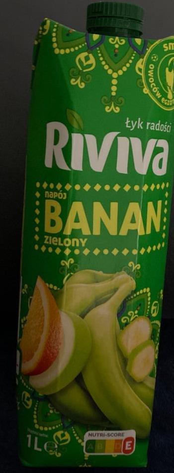 Zdjęcia - Napój banan zielony Riviva