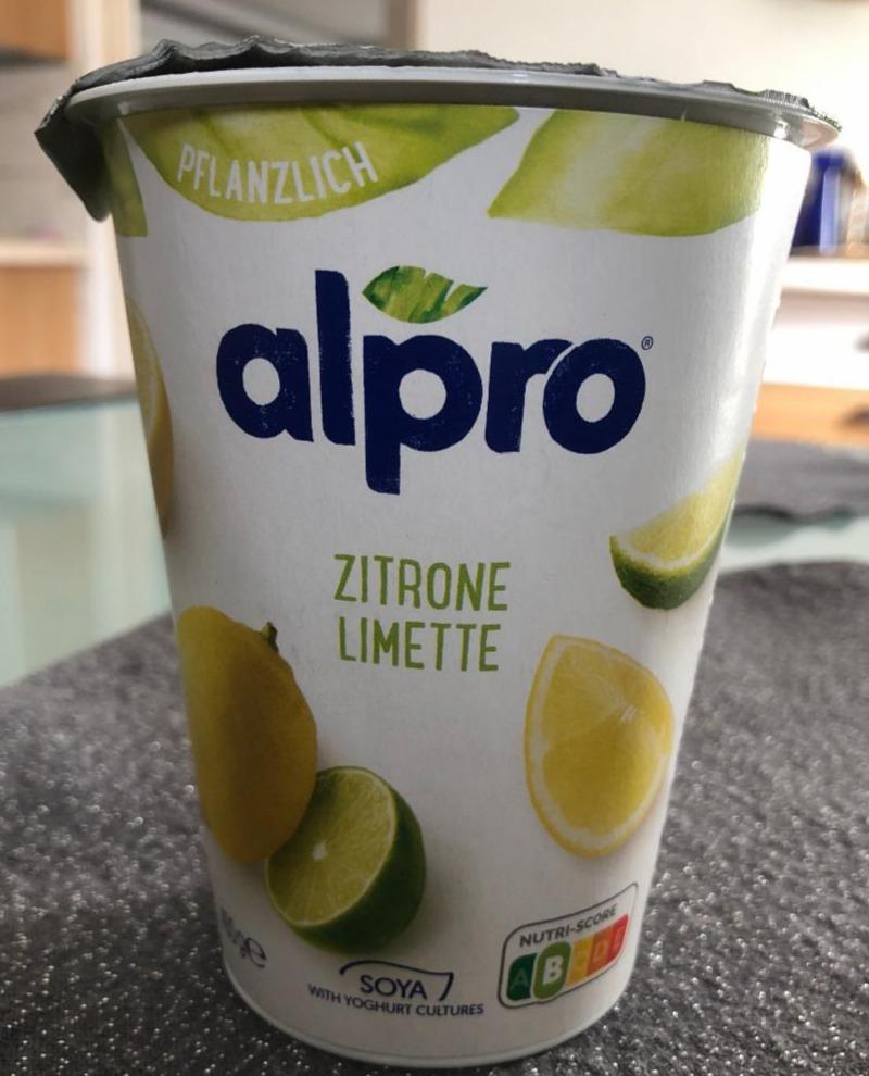 Zdjęcia - Alpro Produkt sojowy cytryna-limonka 400 g