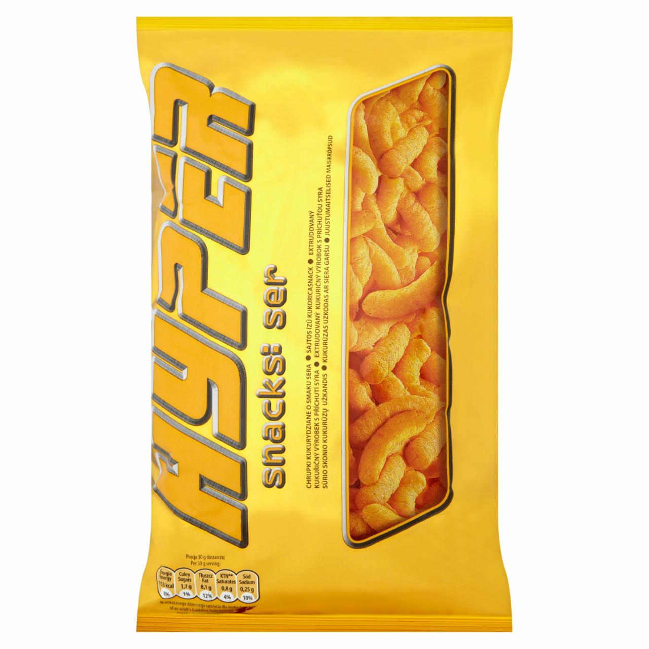 Zdjęcia - Hyper snacks ser Chrupki kukurydziane 58 g