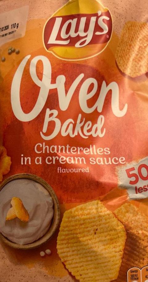 Zdjęcia - Oven baked chanterelles in a cream sauce Lay's