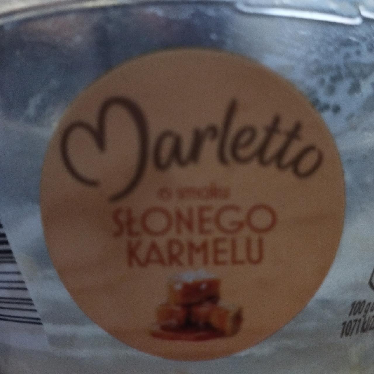 Zdjęcia - Lody w kubku o smaku słonego karmelu Marletto