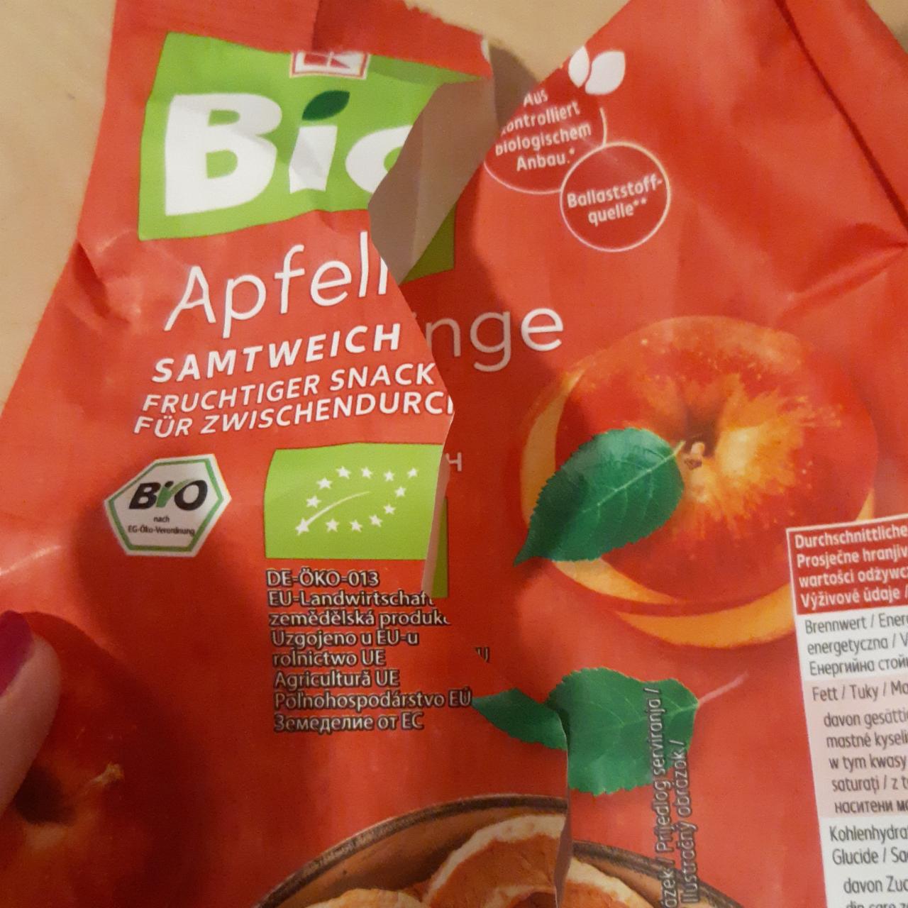 Zdjęcia - Apfelringe Kaufland Bio