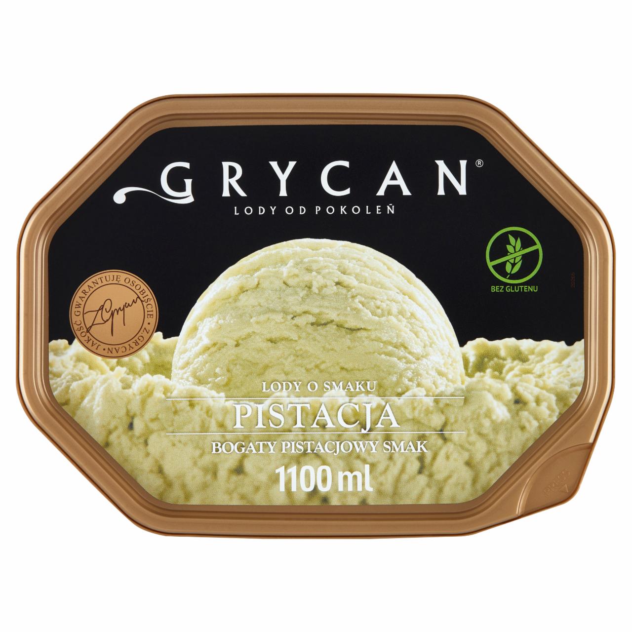 Zdjęcia - GRYCAN Lody o smaku pistacja 1100 ml