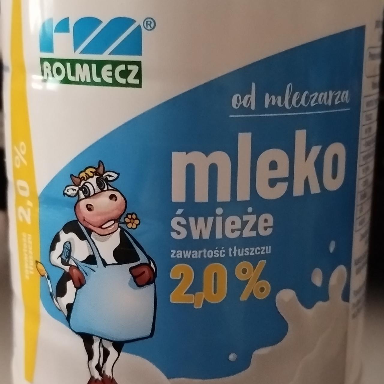 Zdjęcia - Mleko świeże 2,0% Rolmlecz