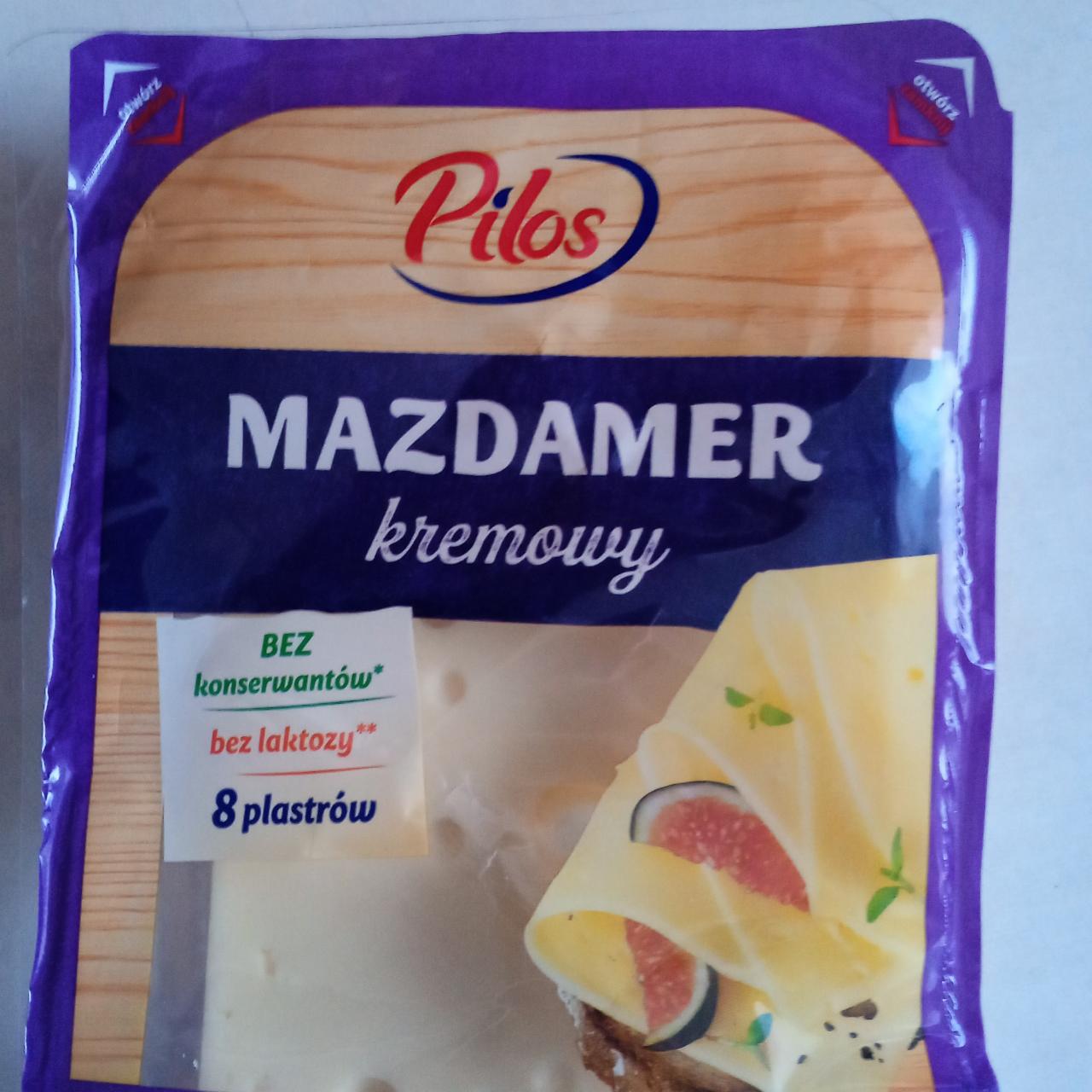 Zdjęcia - Ser Mazdamer kremowy Pilos