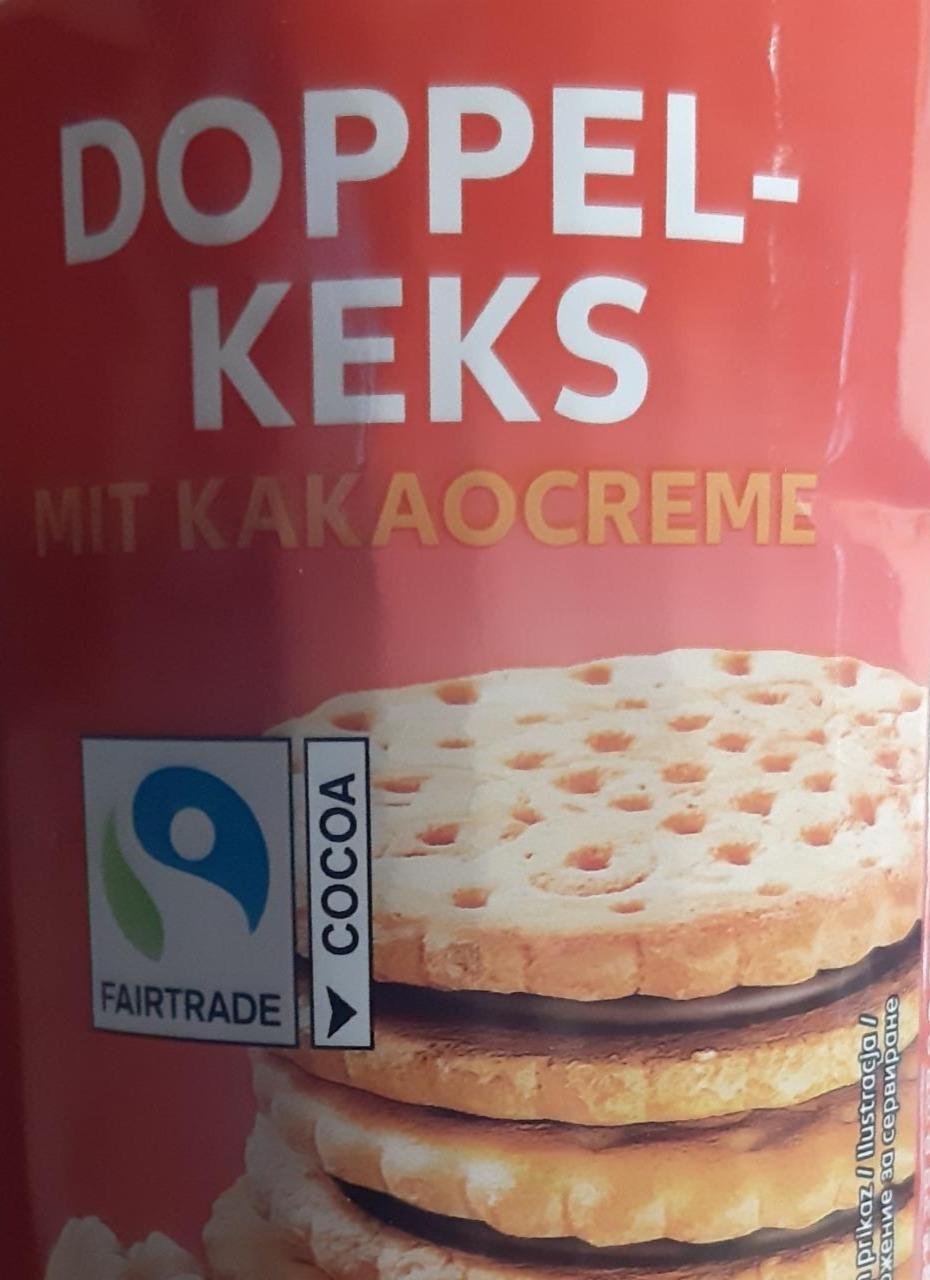 Zdjęcia - Doppel Keks mit Kakaocreme Kaufland