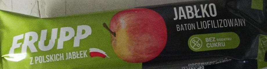 Zdjęcia - Baton liofilizowany jabłko Frupp