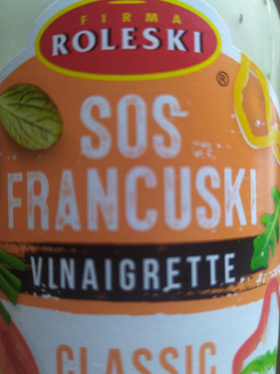 Zdjęcia - Sos Francuski Vinaigrette Firma Roleski