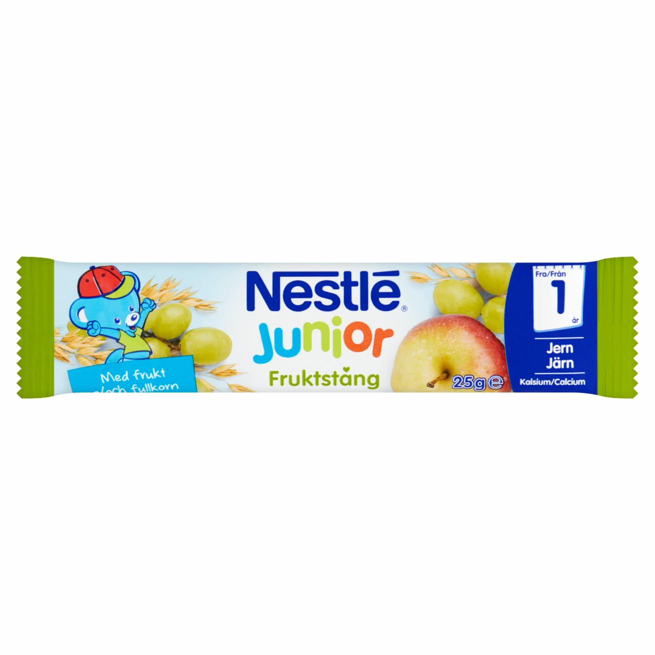 Zdjęcia - Nestlé Junior Batonik owocowy winogrona jabłko po 1. roku 25 g