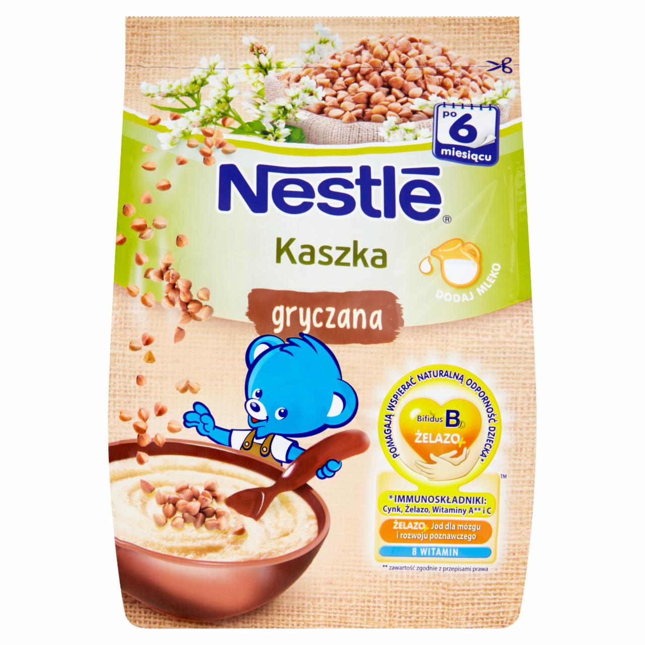 Zdjęcia - Nestlé Kaszka gryczana po 6 miesiącu 180 g