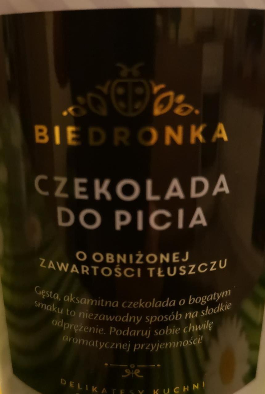 Zdjęcia - czekolada do picia biedronka