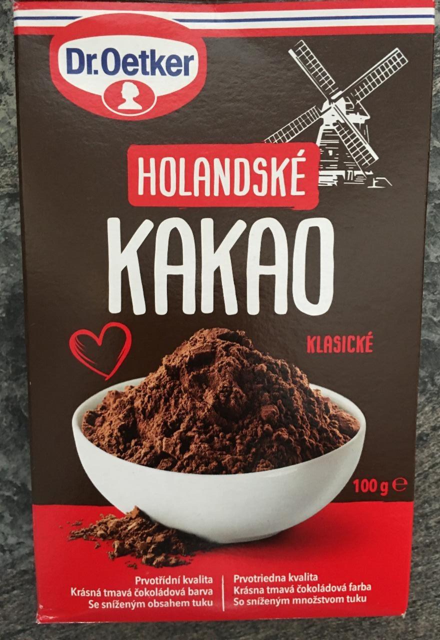 Zdjęcia - Kakao holenderskie z obniżoną zawartością tłuszczu Dr. Oetker