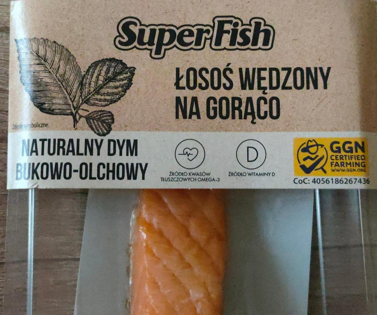 Zdjęcia - Łosoś wędzony na gorąco SuperFish