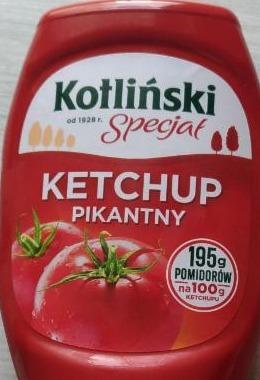 Zdjęcia - Kotliński specjał ketchup pikantny