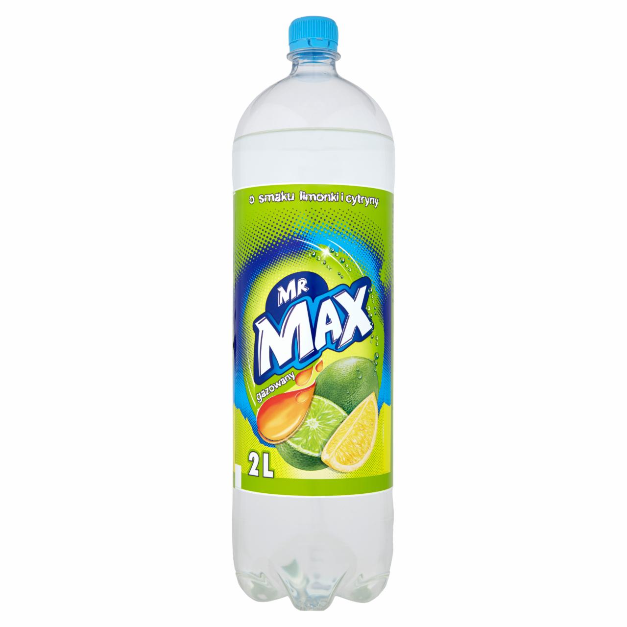 Zdjęcia - Mr Max Napój gazowany o smaku limonki i cytryny 2 l