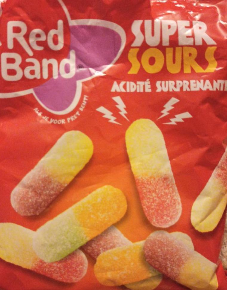 Zdjęcia - żelki kwaśne red band super sour