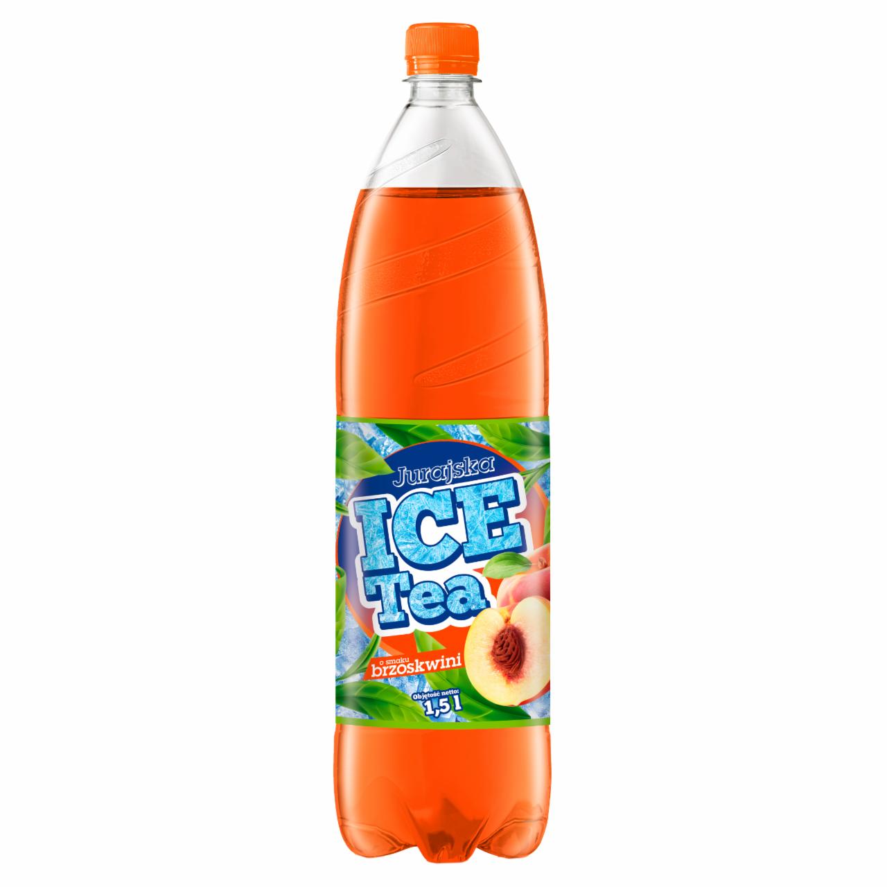 Zdjęcia - Jurajska Ice Tea Napój niegazowany o smaku brzoskwini 1,5 l