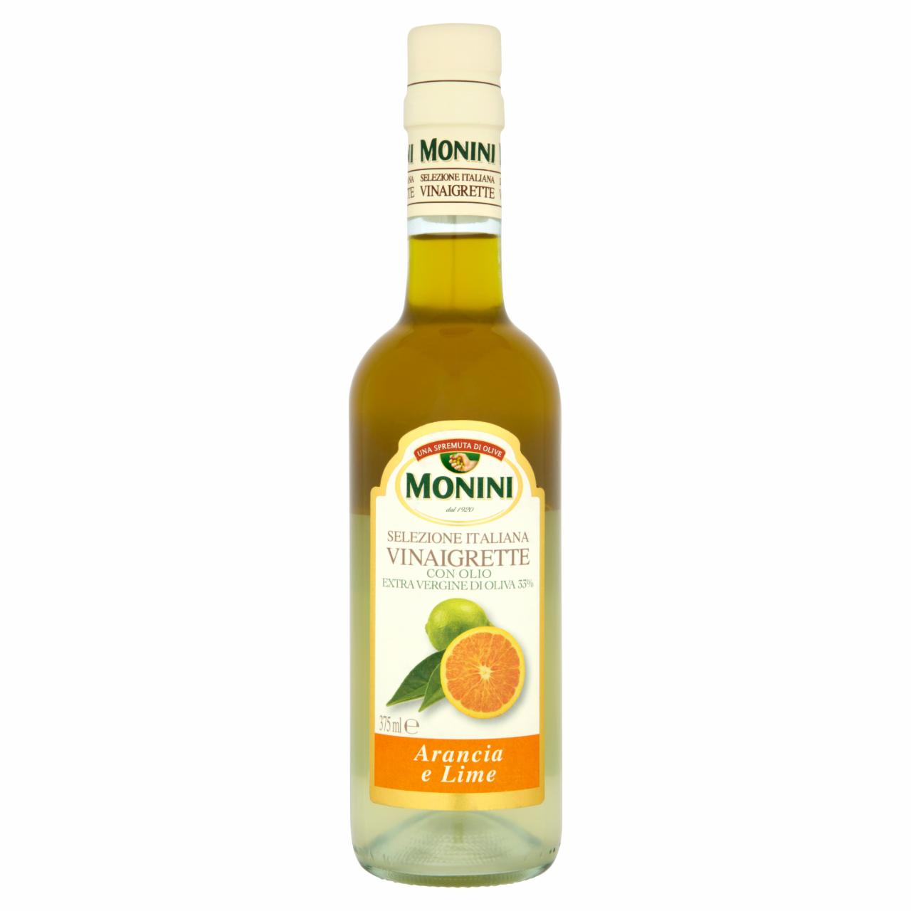 Zdjęcia - Monini Sos winegret o smaku pomarańczy i limonki 375 ml