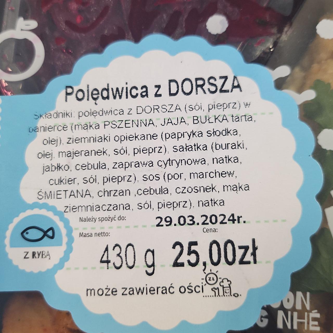 Zdjęcia - Polędwica z dorsza Ślimak