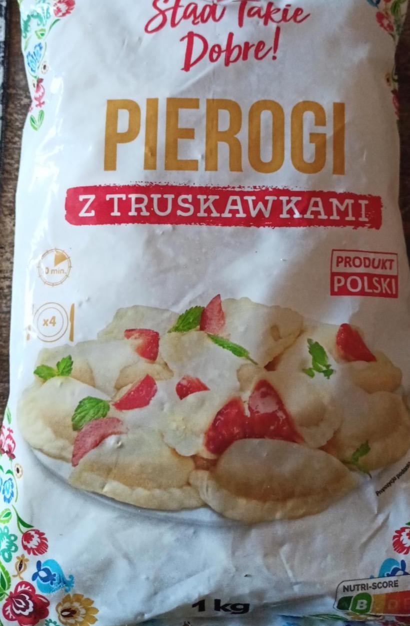 Zdjęcia - Pierogi z truskawkami Kaufland