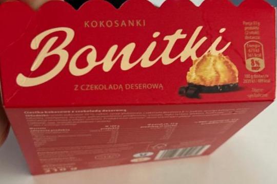 Zdjęcia - Kokosanki z czekoladą deserową Bonitki