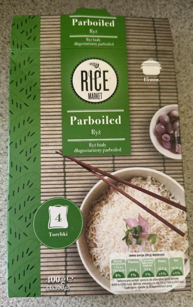 Zdjęcia - ryż parboiled rice market