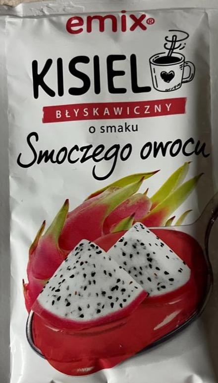 Zdjęcia - Kisiel błyskawiczny o smaku smoczego owocu EMIX