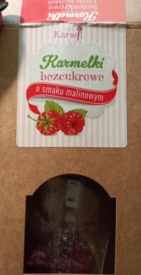 Zdjęcia - karmelki bezcukrowe o smaku malinowym