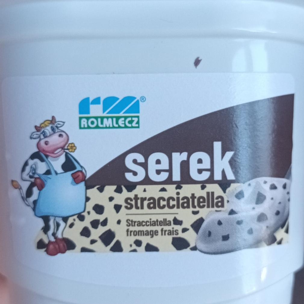 Zdjęcia - Rolmlecz Serek stracciatella 200 g