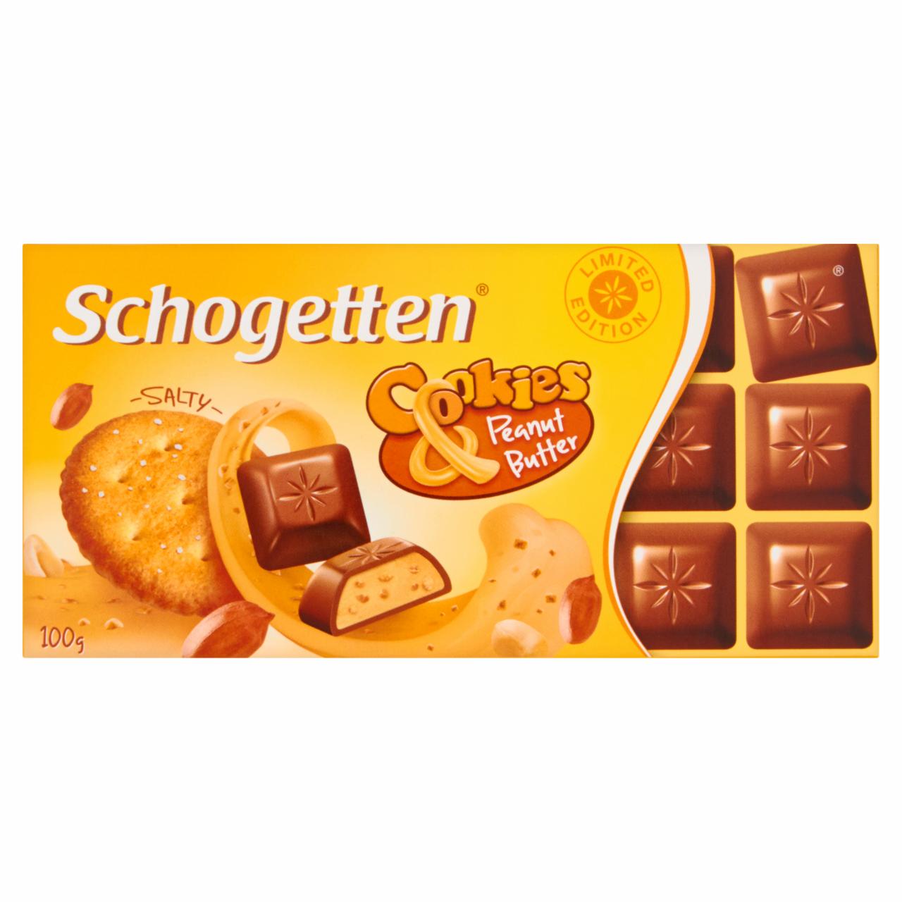 Zdjęcia - Schogetten Cookies & Peanut Butter Czekolada 100 g