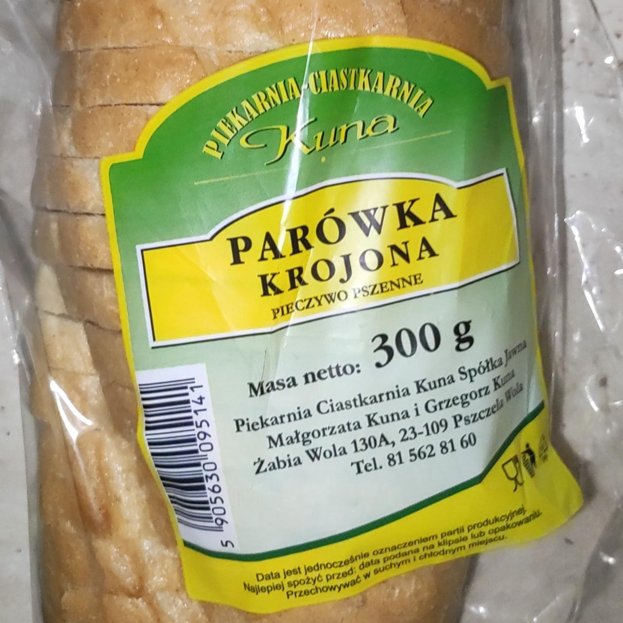 Zdjęcia - Parówka krojona Piekarnia-Ciastkarnia Kuna